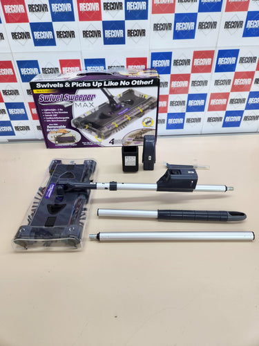 Escoba Eléctrica Rotante Aspirapolvo Recargable Sin Bolsa - Swivel Sweeper.